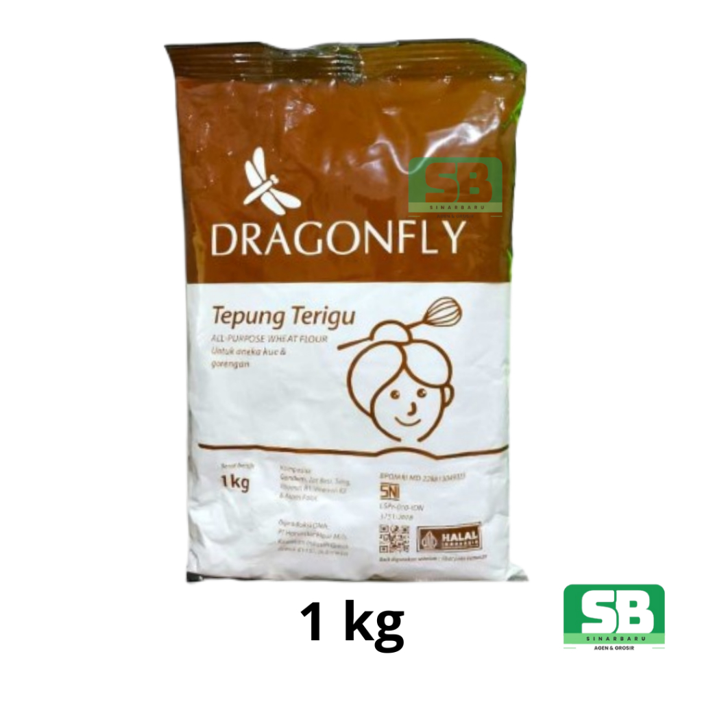 

DRAGONFLY Tepung Terigu Kemasan 1kg