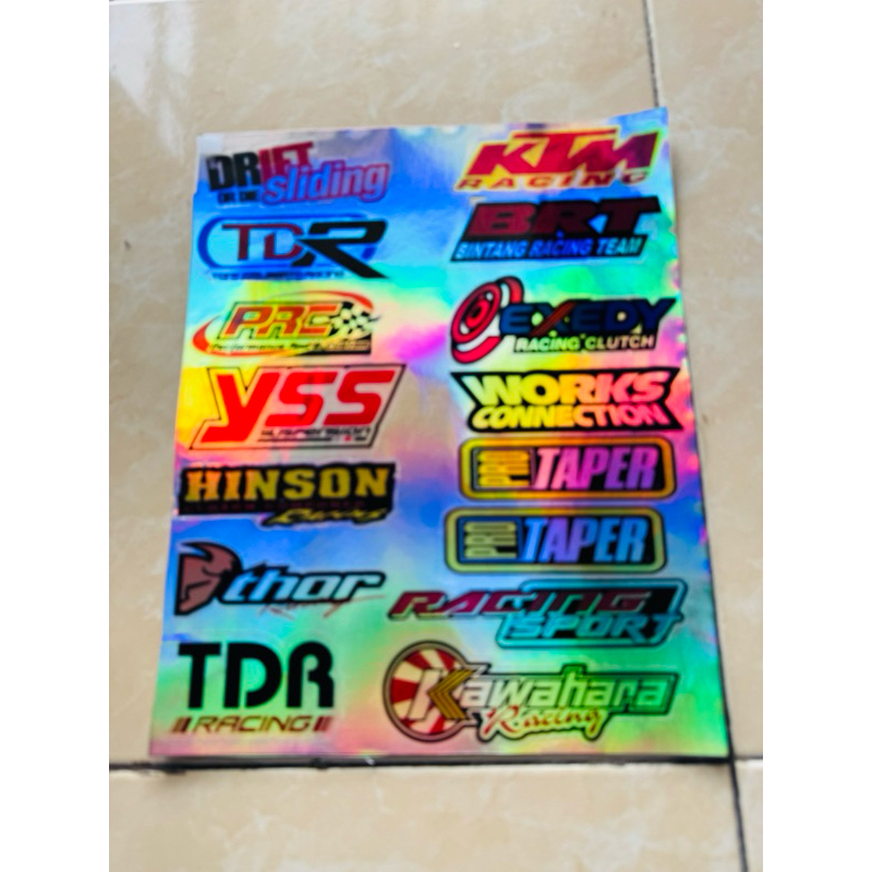 

Sticker hologram 1 set