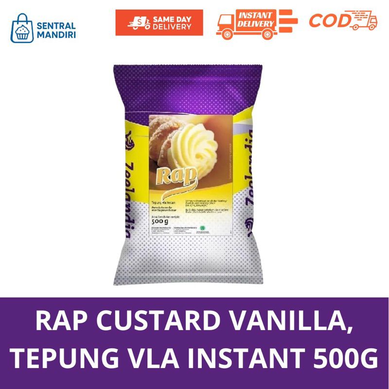 

Rap Custard Vanilla, Tepung Vla Instant 500gr