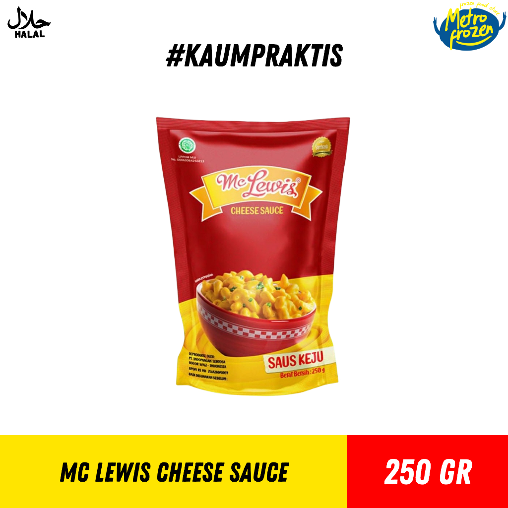 

McLewis Cheese Sauce 250gr //saus keju mclewis