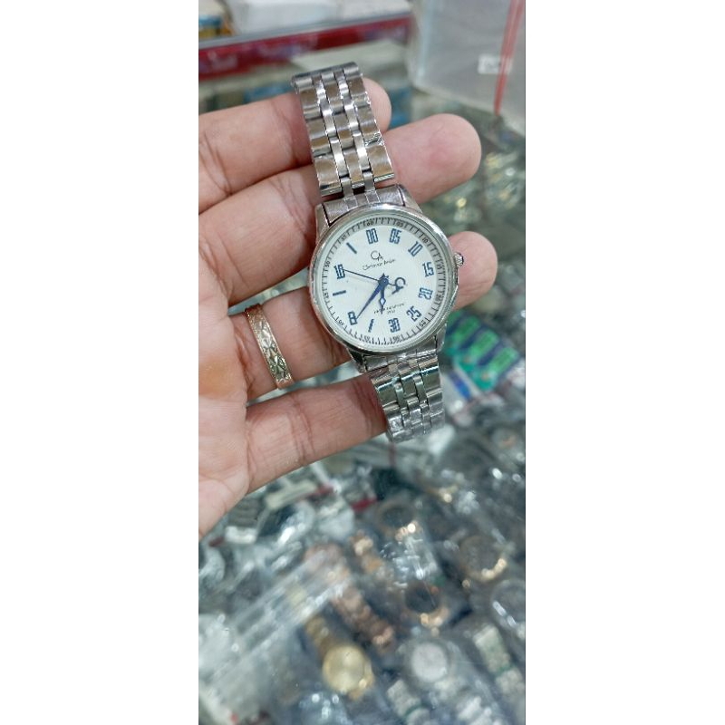 jam tangan wanita Christian arden stainless steel water resist anti karat