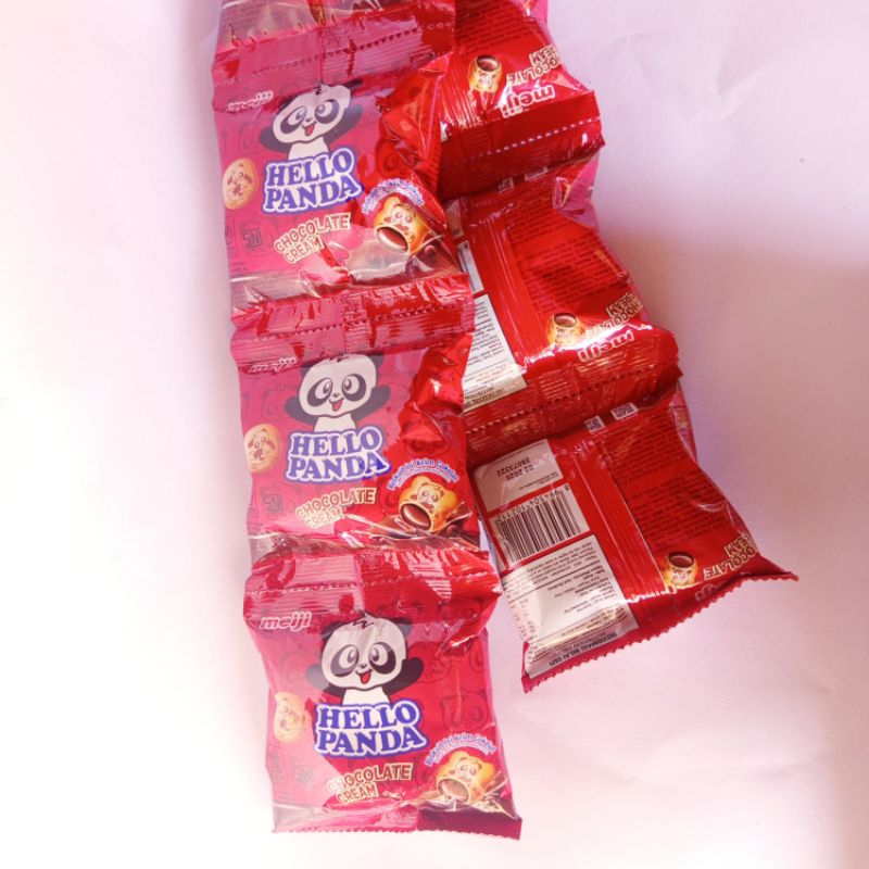 

Hello Panda Snack rasa Coklat 1 renceng isi 10