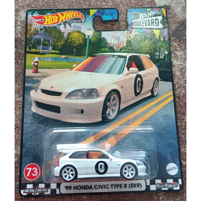 Hotwheels 99 Honda Civic Type R (EK9)