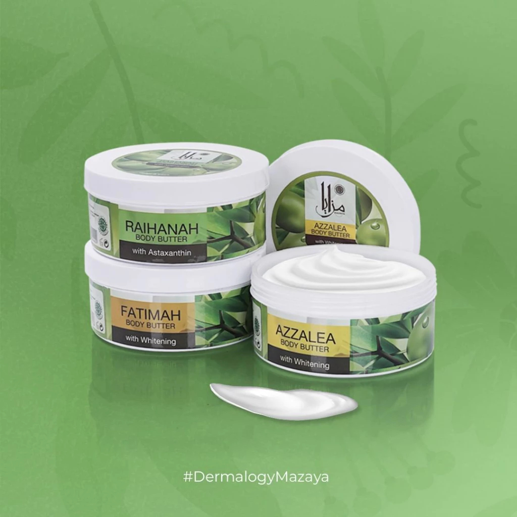 Mazaya Whitening Body Butter 250gr