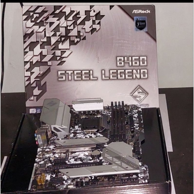 motherboard ASROCK B460 STEEL LEGEND lga 1200 support prosesor gen10