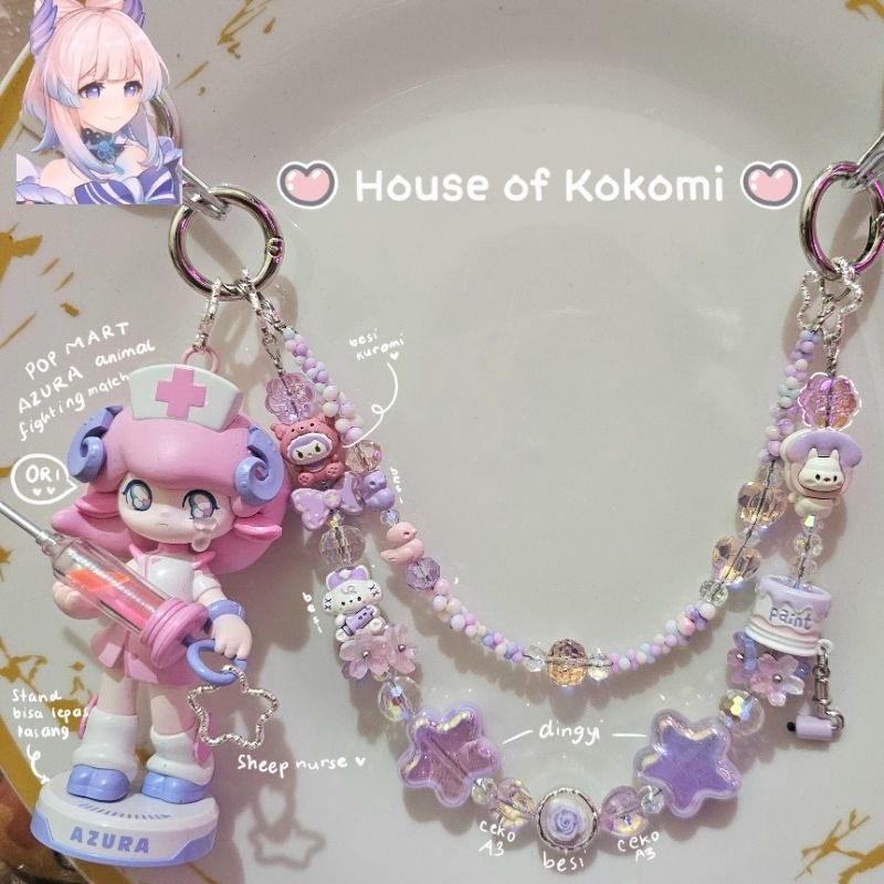 BAG CHARM / STRAP BAG / STRAP PHONE BEADS
