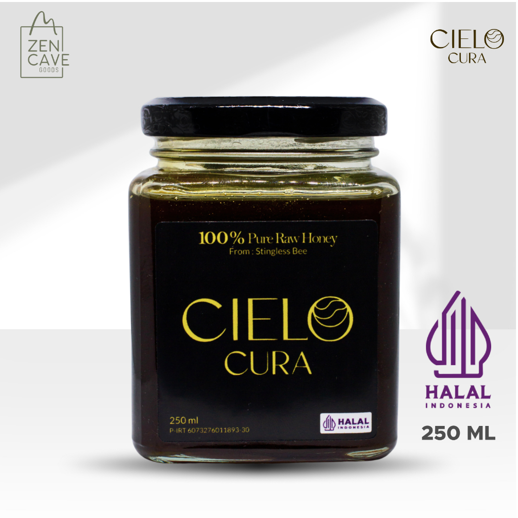 

Madu Murni, Asli Trigona / Klanceng tinggi propolis, beepollen CIELO CURA Pure Honey untuk kesehatan