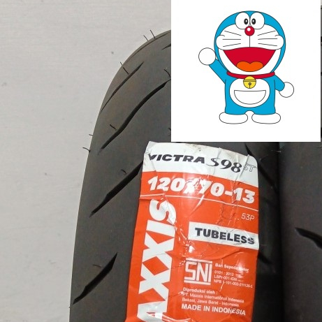BAN MAXXIS YAMAHA NMAX 120 / 70 -13 DEPAN 130 /70 -13 BELAKANG DR