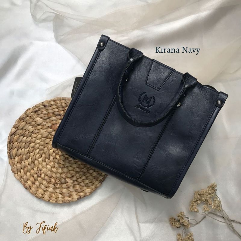 PROMO KIRANA BAG NAVY BY MOONZAYA