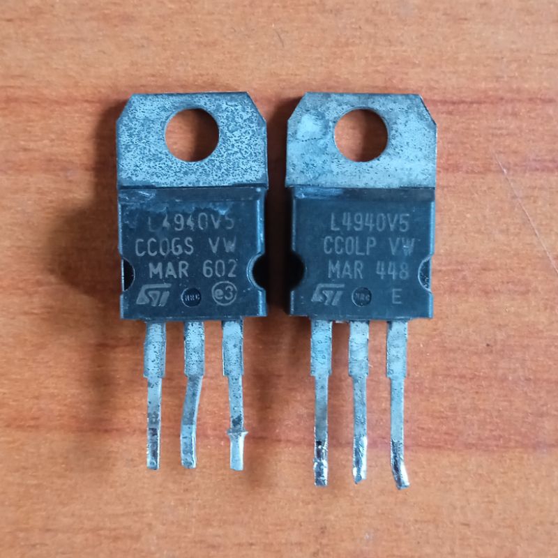 L4940V5 ( 1.5A 5V ) Cabutan Original Sudah Lulus Tes Normal Harga 1 Pcs