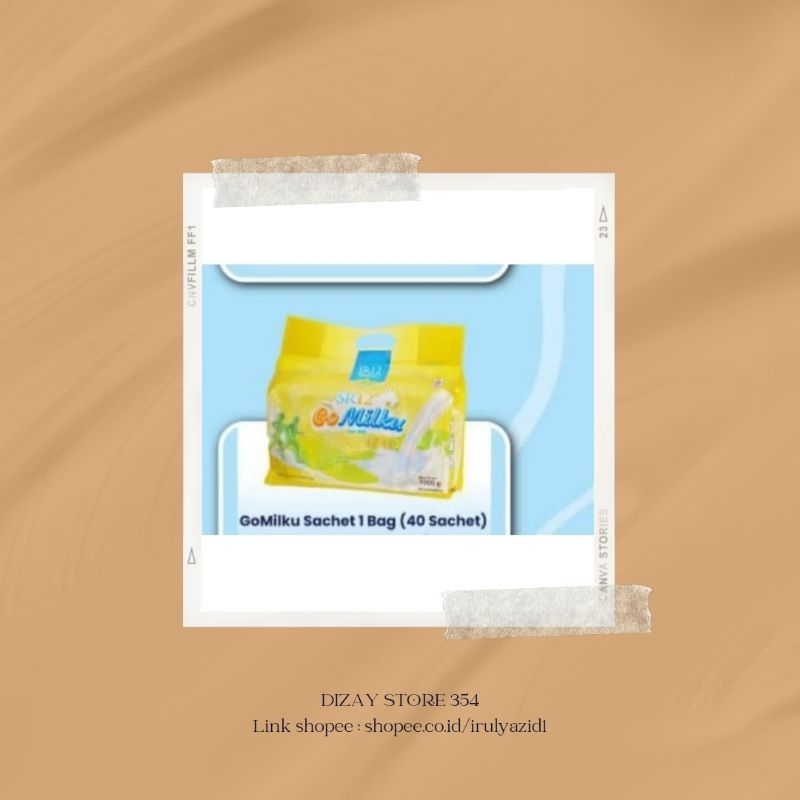 

Susu Kambing Etawa Bubuk SR 12 GO MILKU SACHET 1 BAG (40 SACHET)