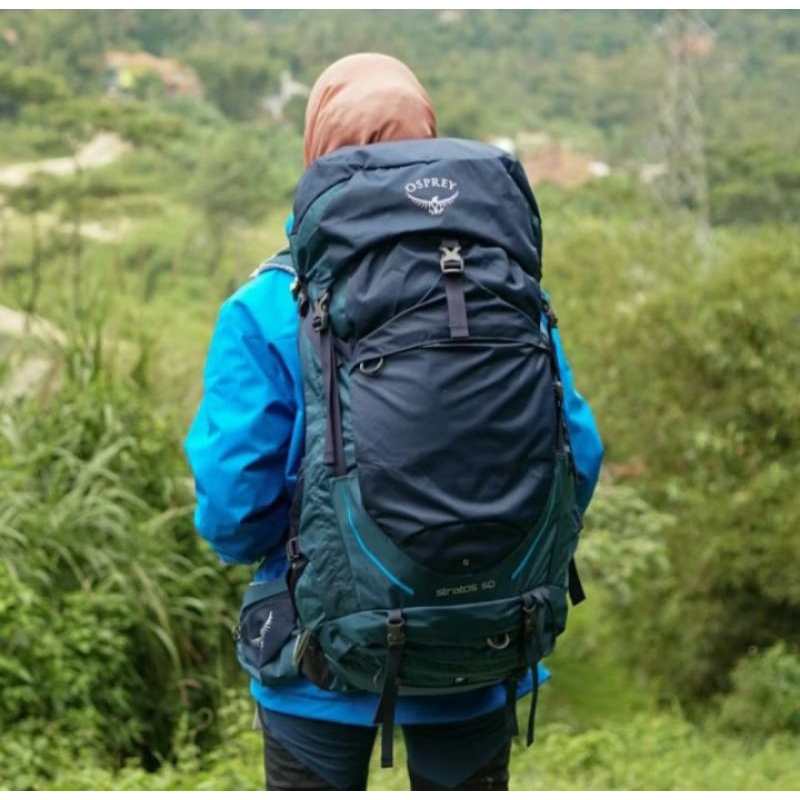 Tas Gunung Carrier Osprey Stratos 50L Original Osprey