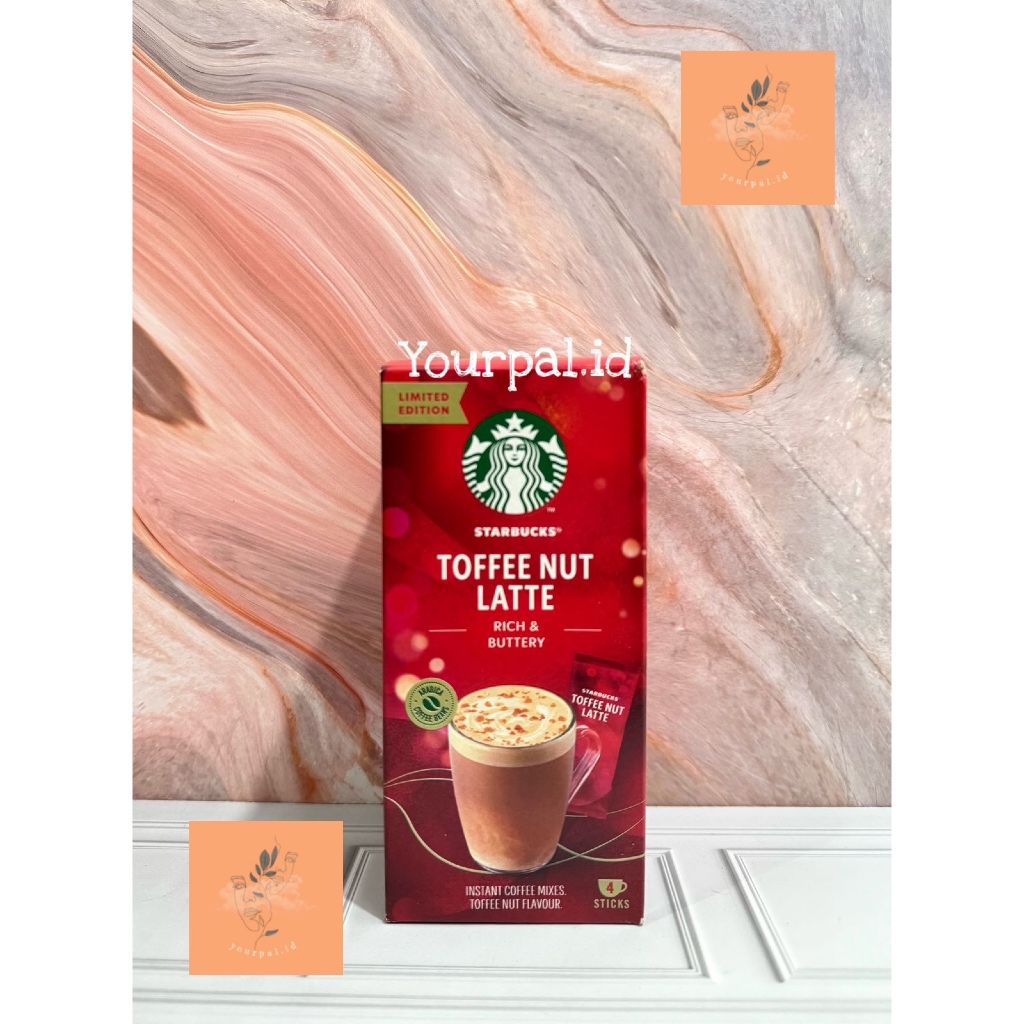

Starbucks Toffee Nut Latte - 4 sticks