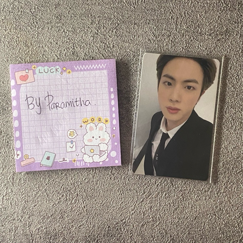 READY STOCK BTS Jin Memories of 2020 DVD Photocard