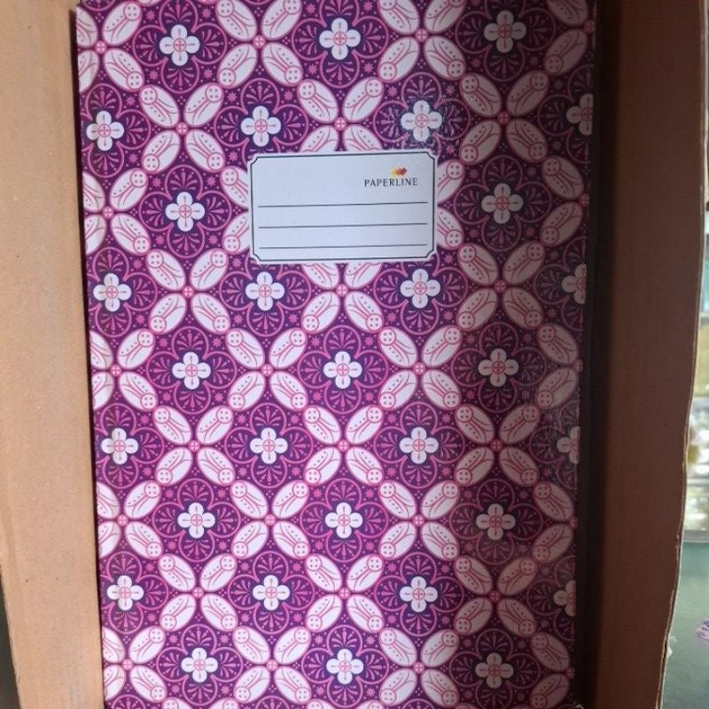 

(pcs)buku hard cover paperline (note: motif : random)