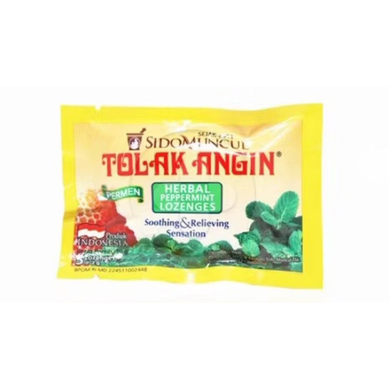 

TOLAK ANGIN PERMEN SACHET - MELEGAKAN TENGGOROKAN