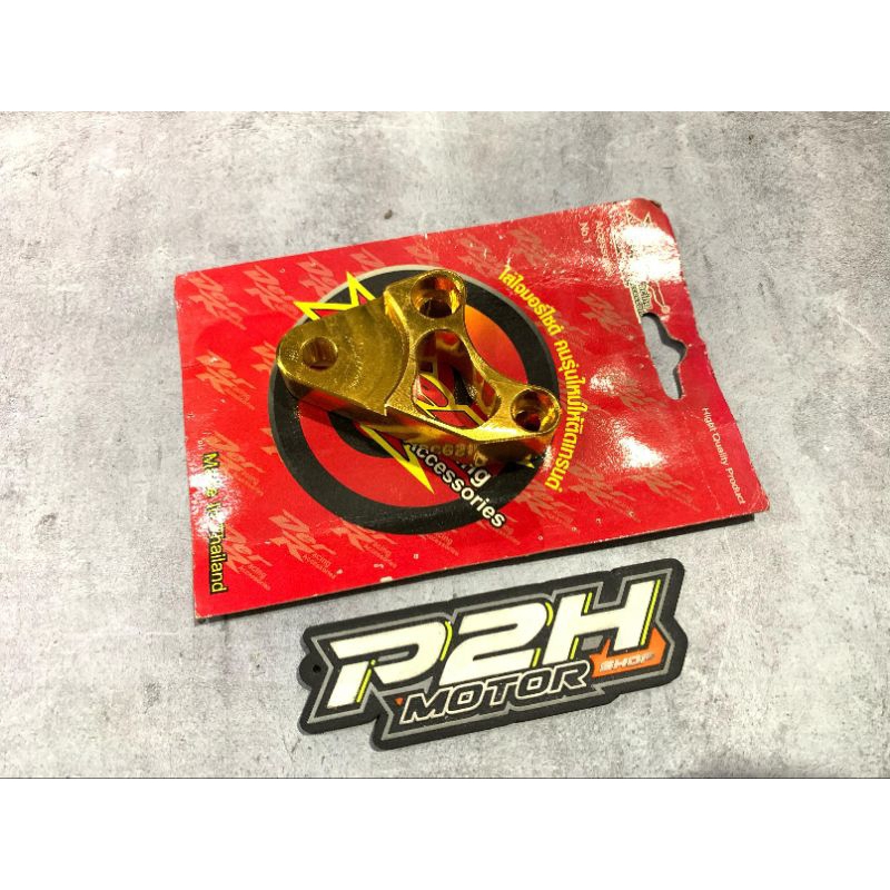 braket knalpot mio cnc mio, fino, soul by DER RACING