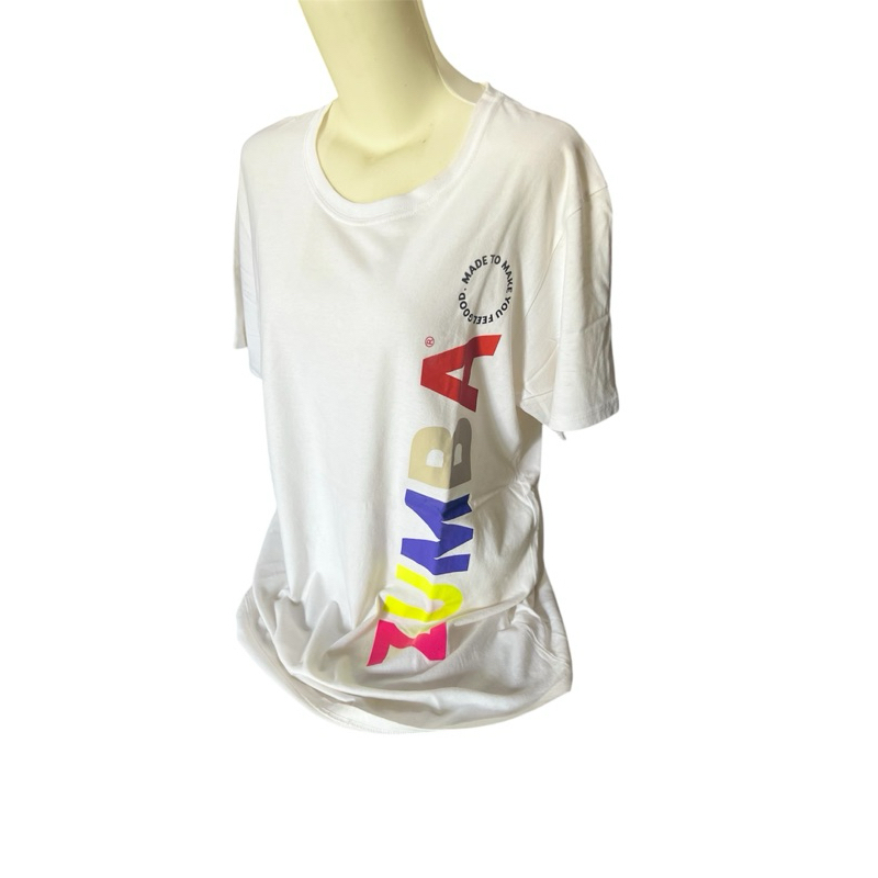 PL Zumba Wear Kaos Putih