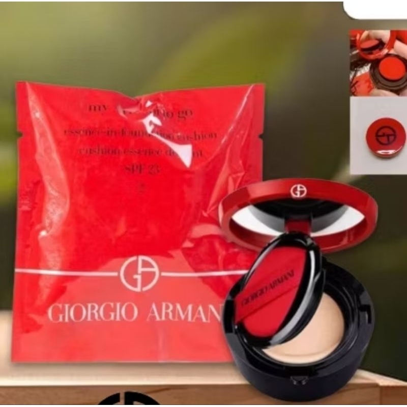 New Giorgio Armani My Armani to go Cushion spf23 #2 Travel Size - 1.7gr