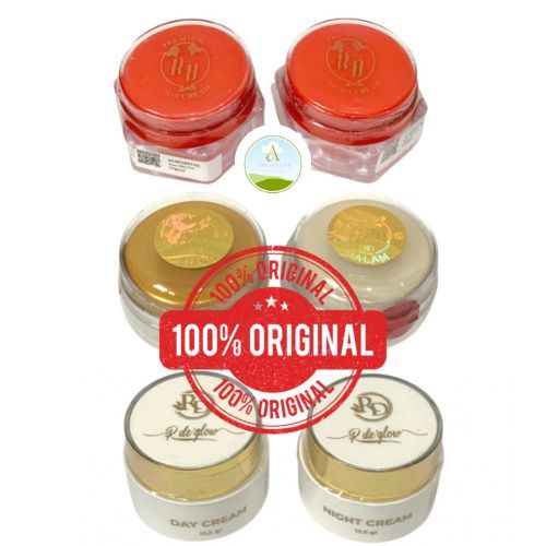 Day Cream Night Cream RD RDE Glow Gold Rinna Diazella CV Arni  Skincare Krim Wajah Premium Kemasan T