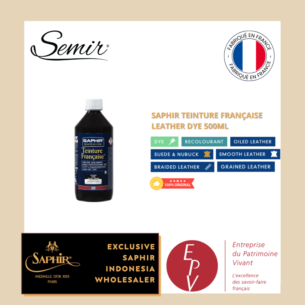 Saphir Teinture Française 500ml - SEMIR