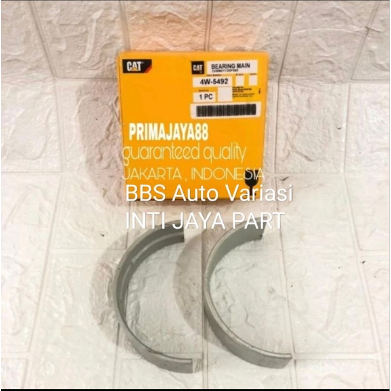 4W-5492 Main Duduk 3406 3408 3412 Bearing CranksShaft 317-8766