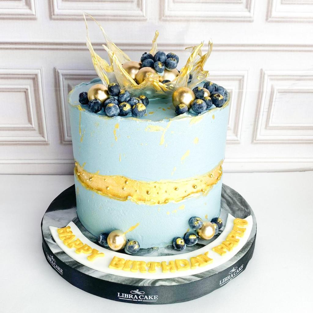 

Kue Ulang Tahun/Birthday Cake/Kue Ultah Tema Blueberry/Blueberry Cake