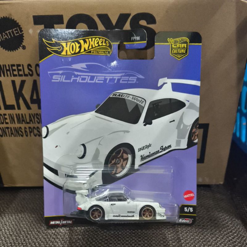 Hot Wheels Premium Silhouettes RWB Porsche 930 Kamizawa Japan