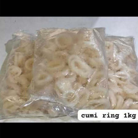 

Cumi Ring 1 Kg / Cumi Kupas / Squid Calamary
