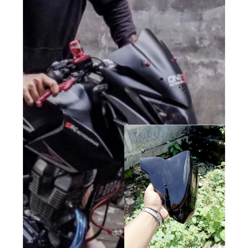 WINDSHIELD VISOR JENONG ALL NEW CB 150R TEBAL