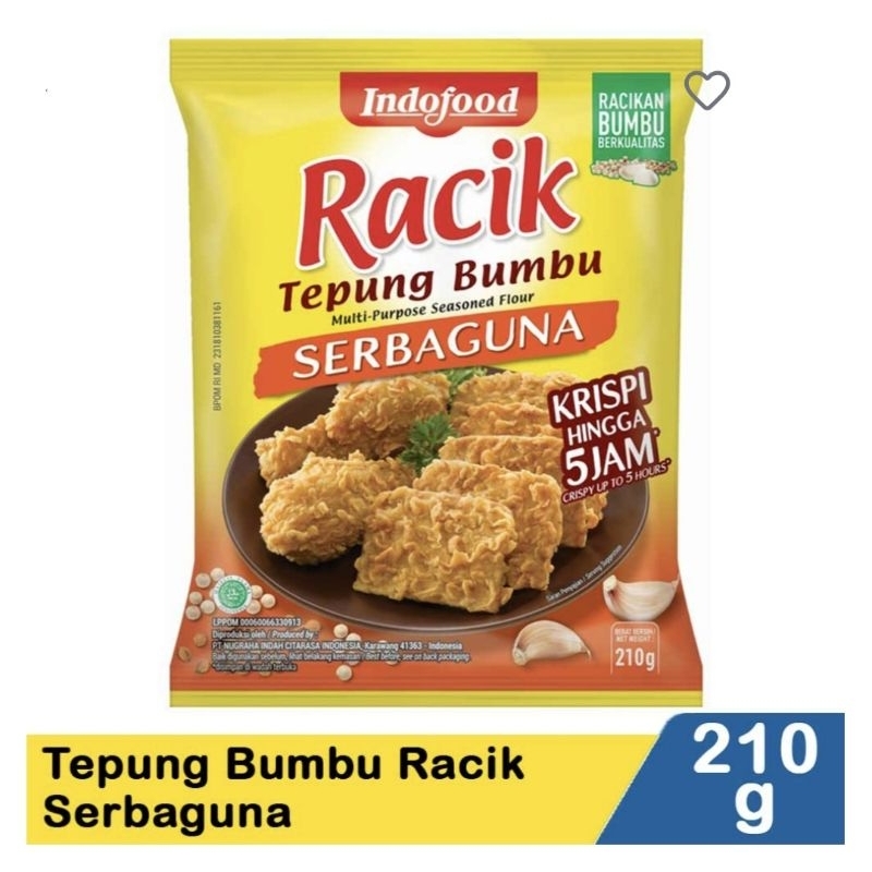 

Indofood Tepung Bumbu Racik Serbaguna 210G