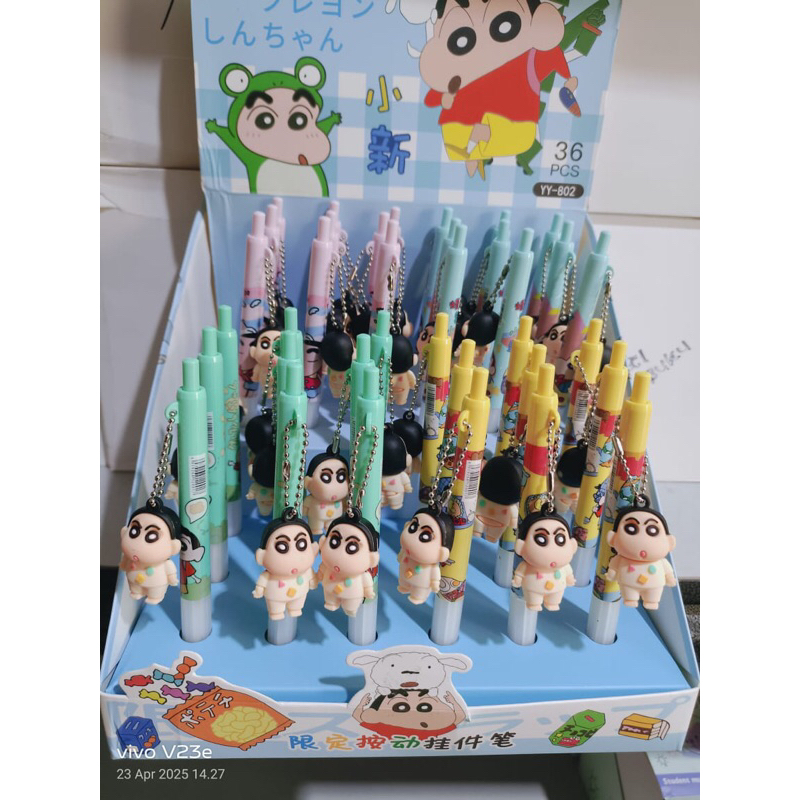 

pen gel gantungan shinchan satuan