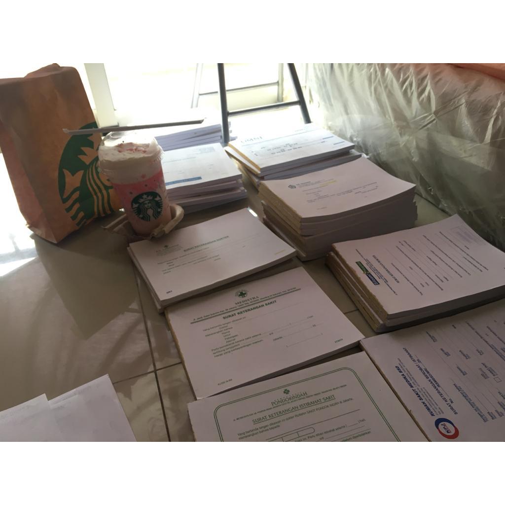 

ASL1 Srt Skt LIBUR IJIN IZIN STAMP STEMPEL BASAH AMPLOP TTD JUNE PROMO GUNCANG SHOPEE