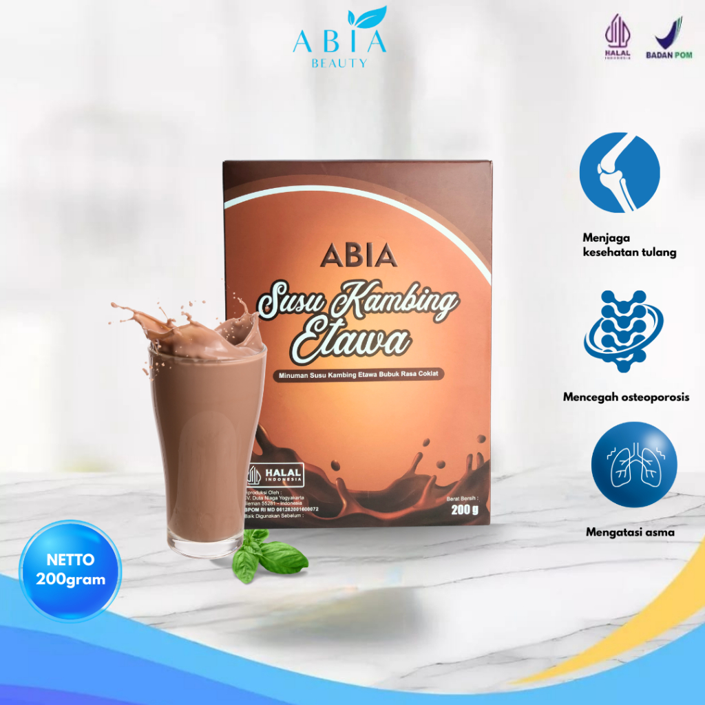 

SUSU KAMBING ETAWA RASA COKLAT ABIA 200 GRAM