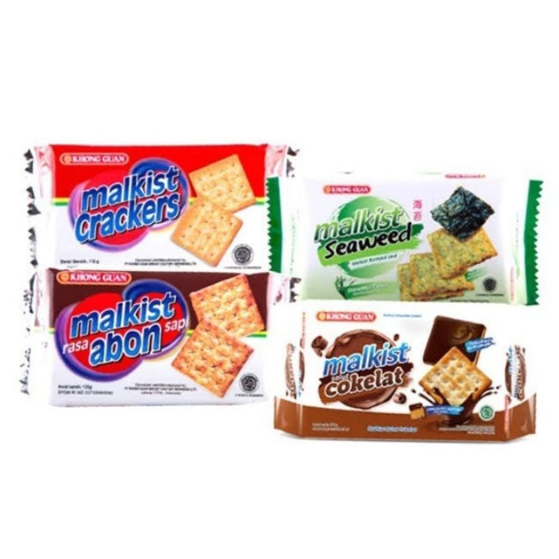 

Khong Guan Malkist 135gr- biskuit/wafer