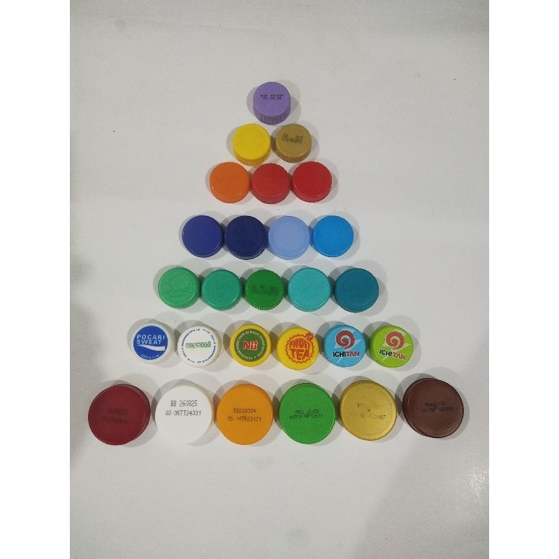 Tutup Botol Plastik Bekas Minuman (10pcs)