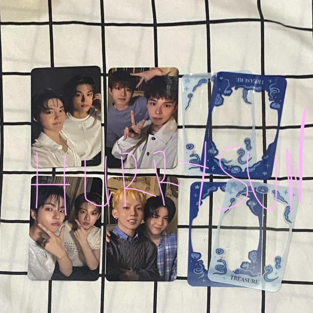 [READ DESCX] LUCKYDRAW CAFE KTOWN4U TREASURE PLEASURE YELLOW DOYOUNG JEONGWOO DOWOO JUNKYU ASAHI UNI