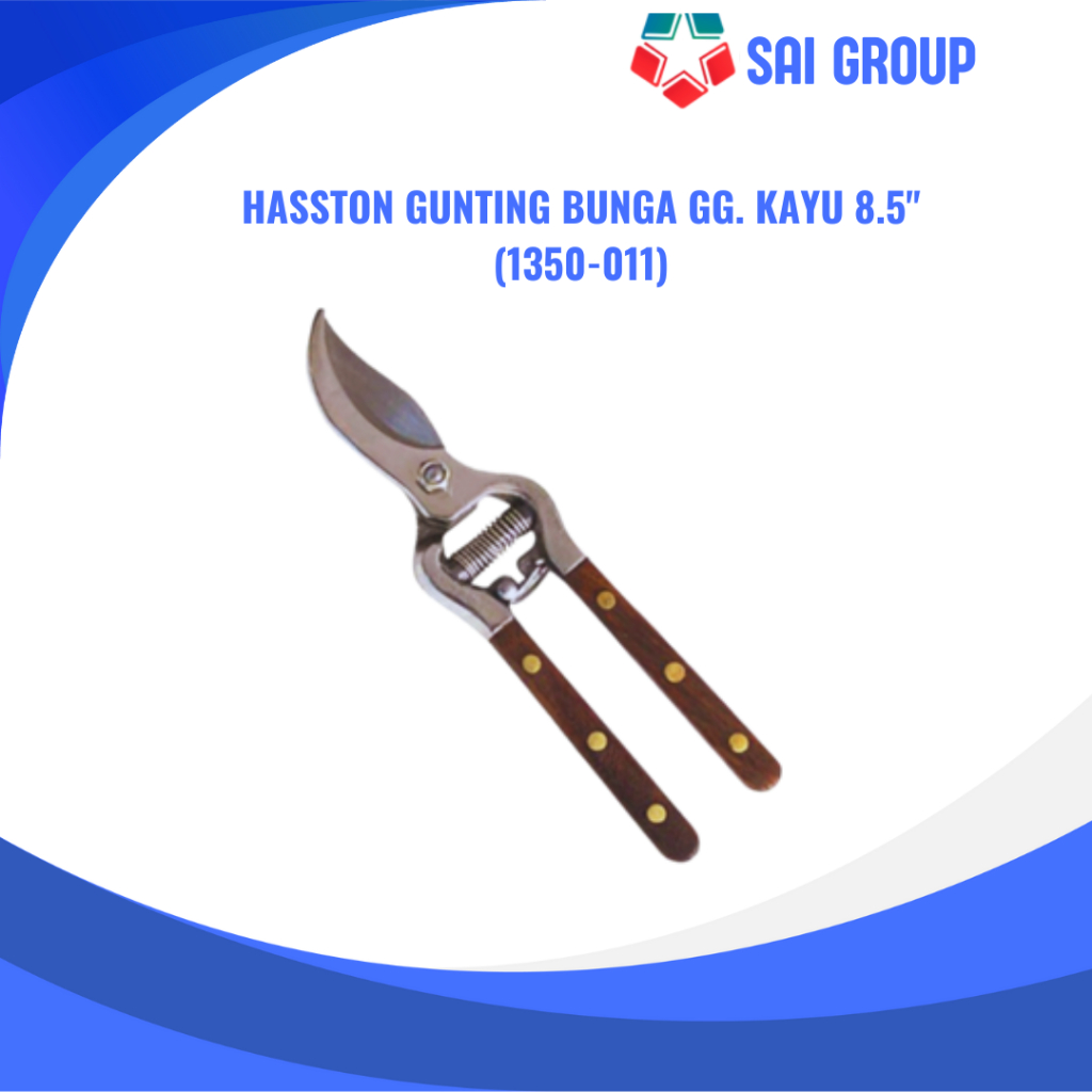 

Hasston Gunting Bunga Gg. Kayu 8.5" (1350-011)
