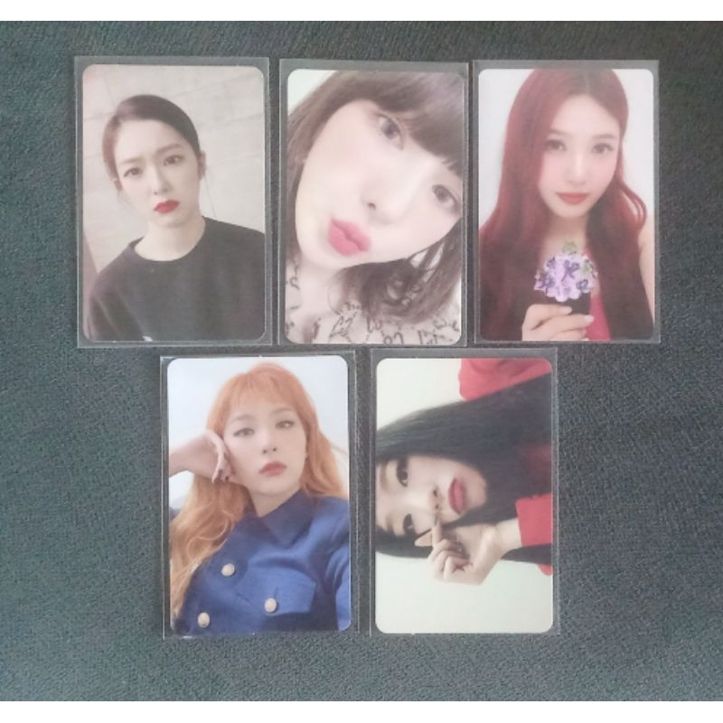Official PC Photocard Seulgi Red Velvet Wendy Joy Demokrat Queendom Queens Peek A Boo The Perfect Ve