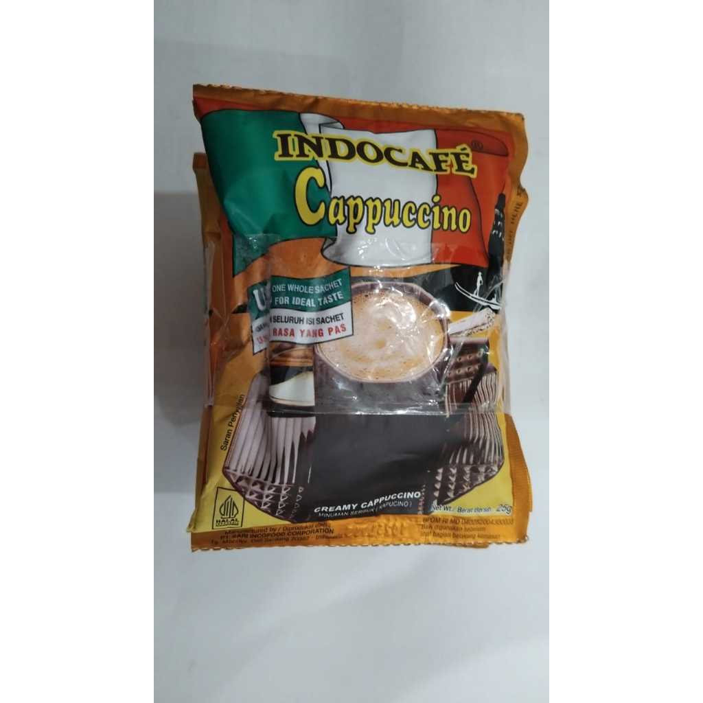 

INDOCAFE CAPPUCCINO 25GR X 10S
