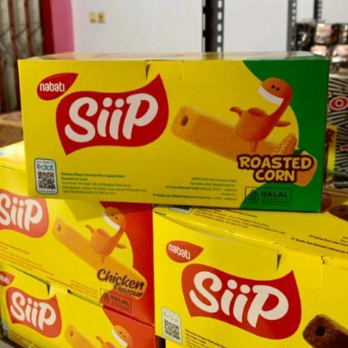 

Siip Nabati Box isi 20pcs Stik All Varian Snack Murah Surabaya (HARGA PER BOX)