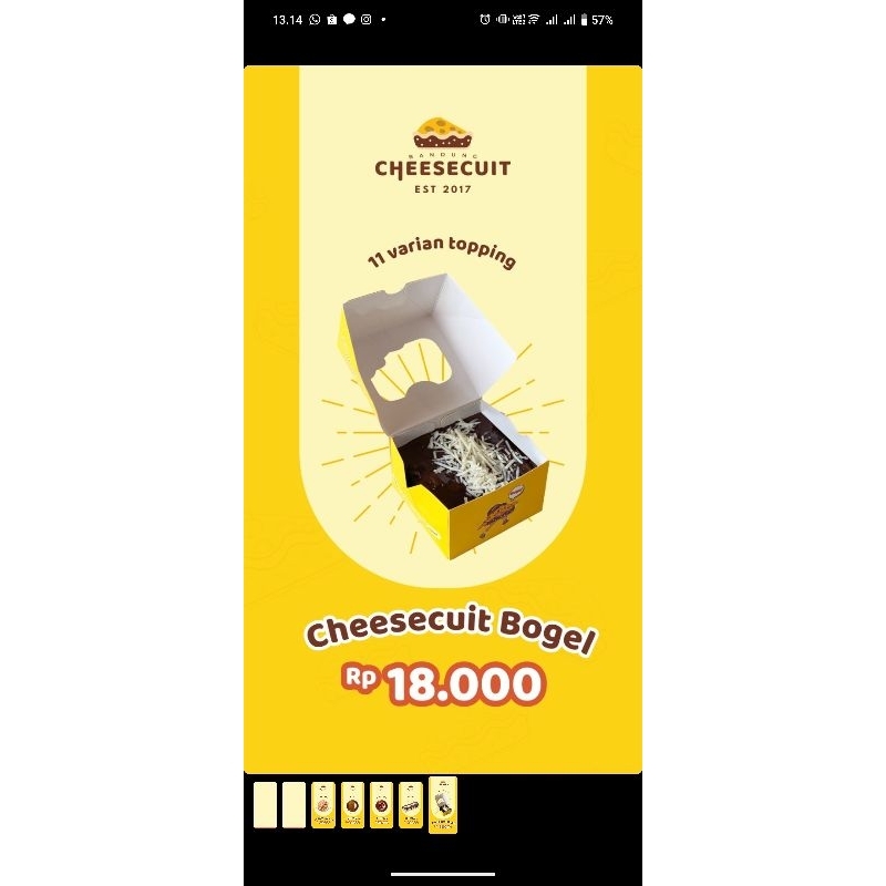 

Cheesecuit Bandung - JAKARTA - READY 27 APRIL