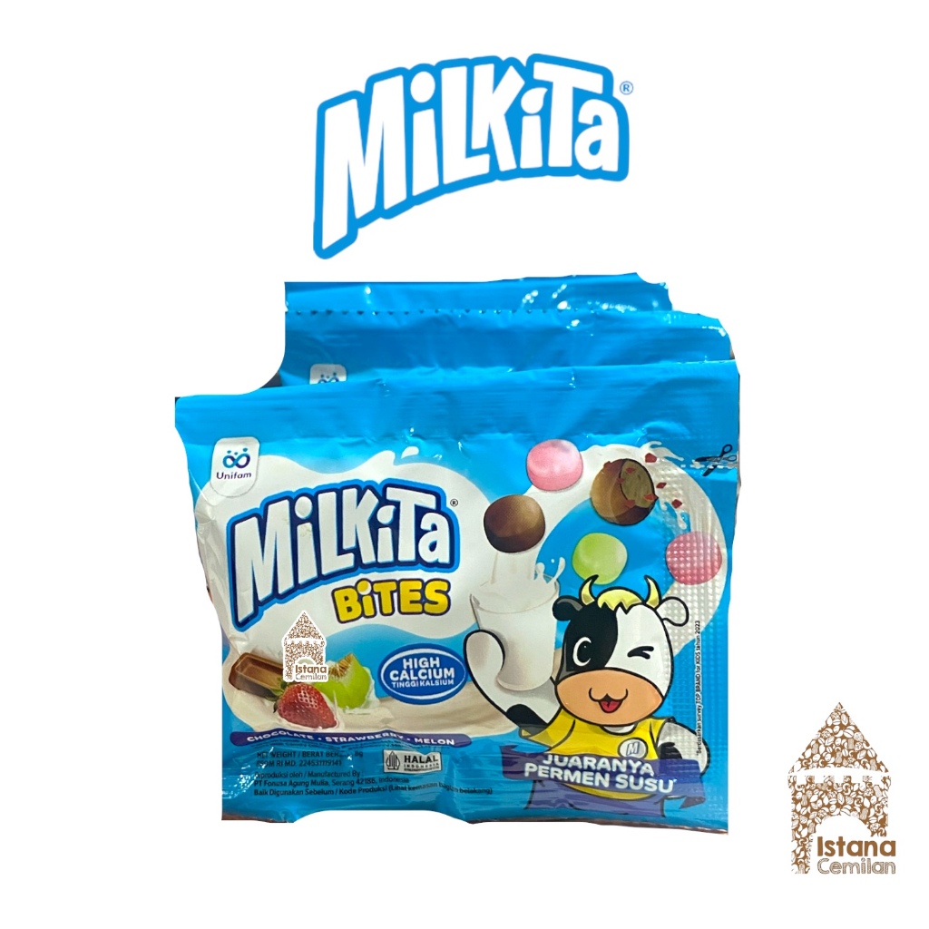 

Milkita Bites Permen Susu Mini Renceng (isi 10 pcs)