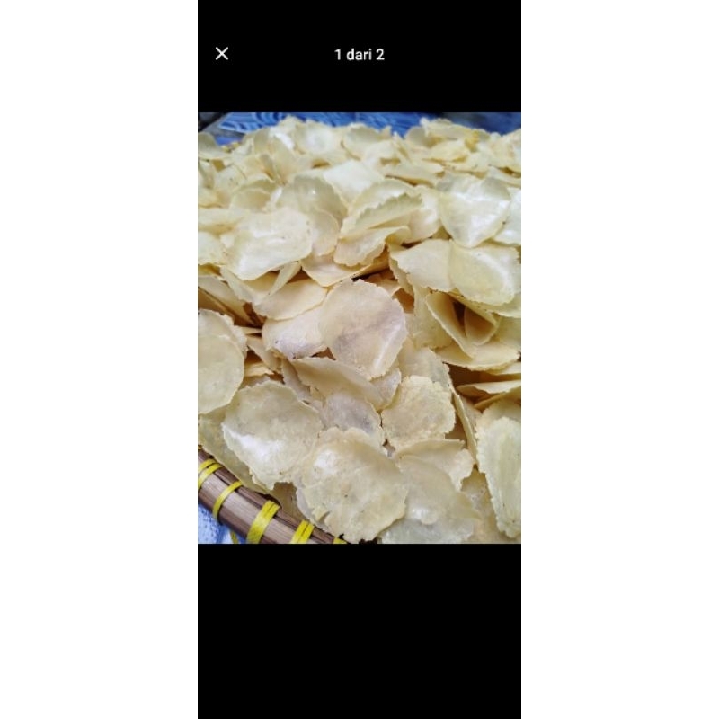 

kerupuk emping melinjo renyah 500gr