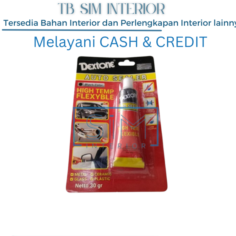 

LEM SILICONE DEXTONE BLACK COLOR 30 GR