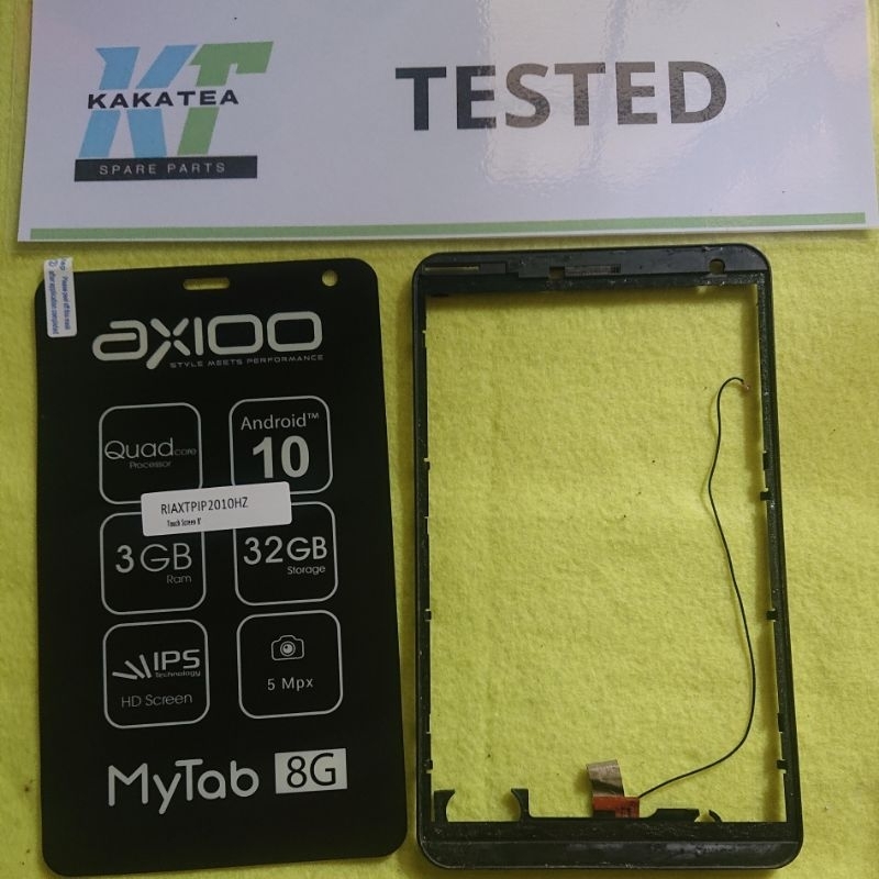 Frame LCD Axioo Picopad 7H dan MyTab 8G ori copotan