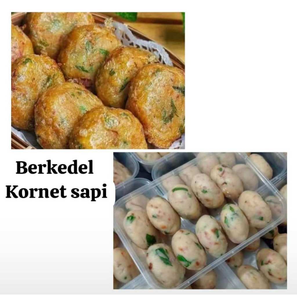 

Perkedel kentang kornet sapi isi 10pcs frozen food