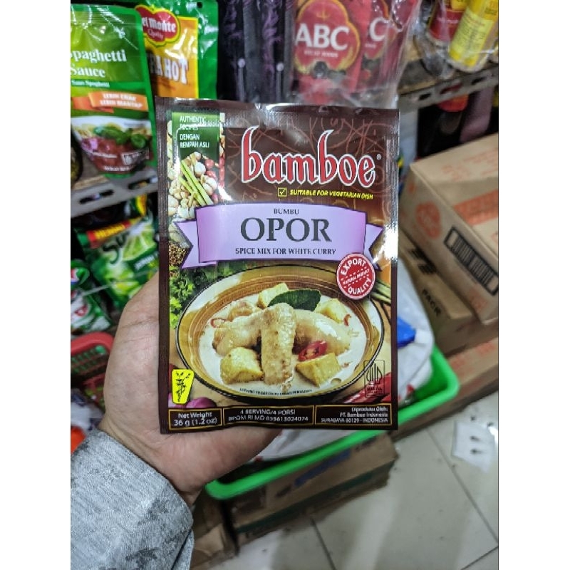 

Bumbu Instan Rasa Opor Cap Bamboe Masak Masakan Dapur