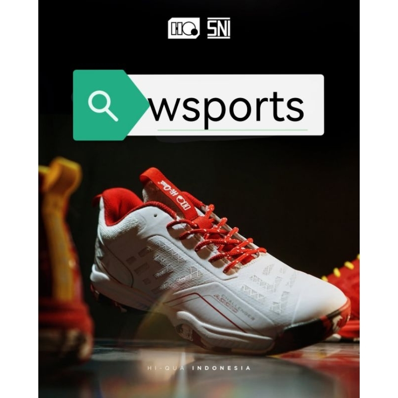 BESTPROMO Sepatu Badminton HQ HiQua CHALLENGER LITE ADDIC Originali8