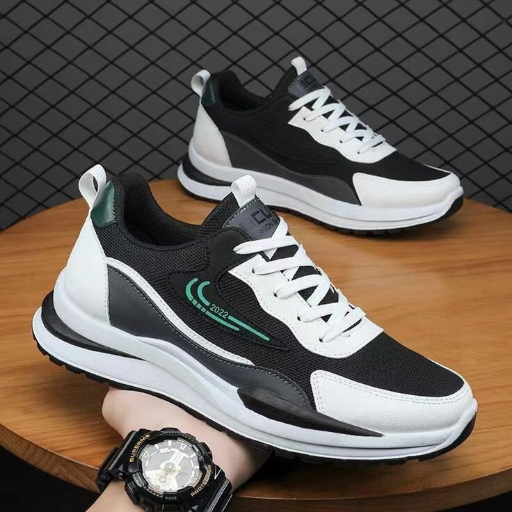 Sepatu Sneakers Terbaru Jogging Olahraga Sepatu Jalan Sepatu Training Sepatu Kasual Pria Wanita Unis